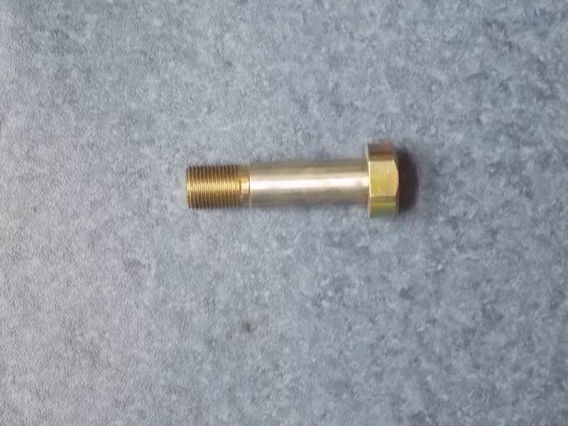 Front guide arm positioning pin