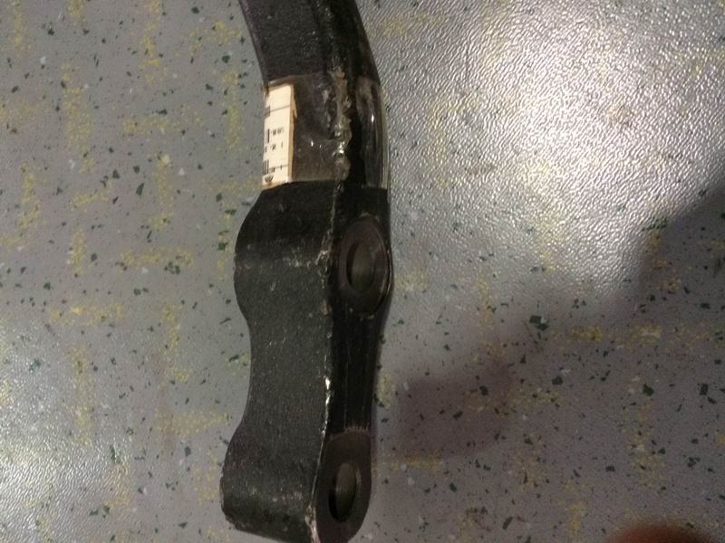 Straight pull rod arm (bend arm)