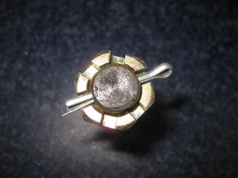 Bolt and nut assembly-tightening cross-tie lever arm; contains 3 pieces-1