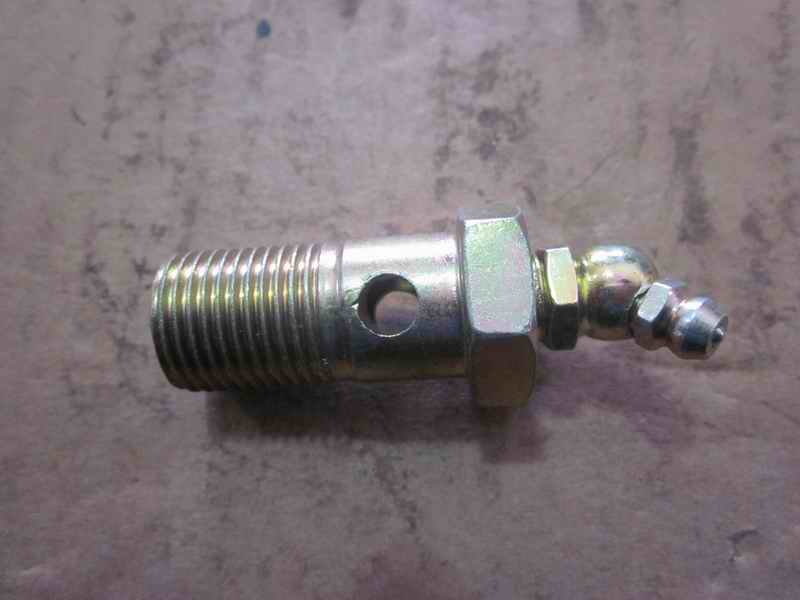 Main pin oil injection bolt; M16*1.5; total length 38; pole length 30