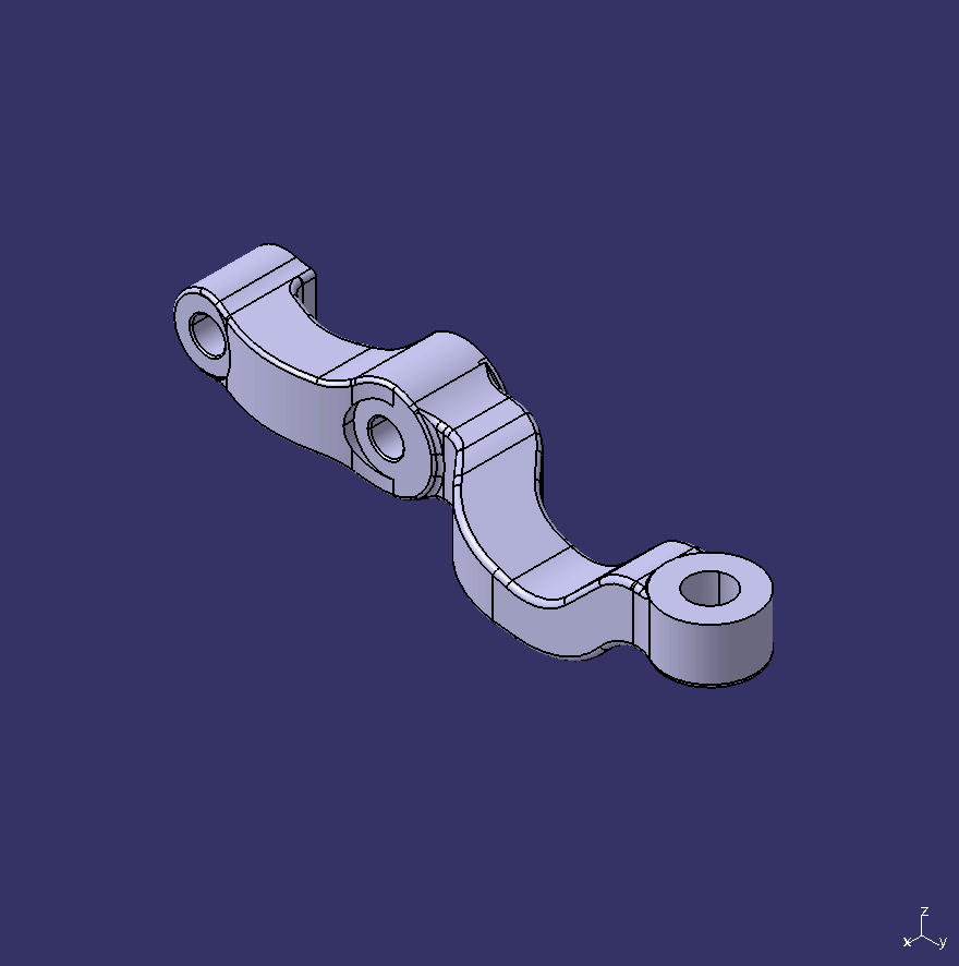 Поперечина левая, 7. 5T , 275 /большой конец вниз