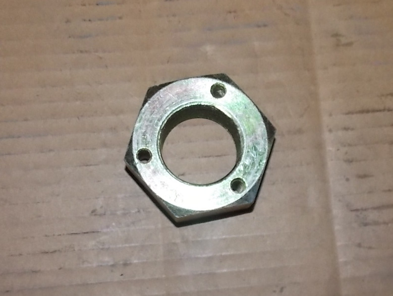 Steering joint nut