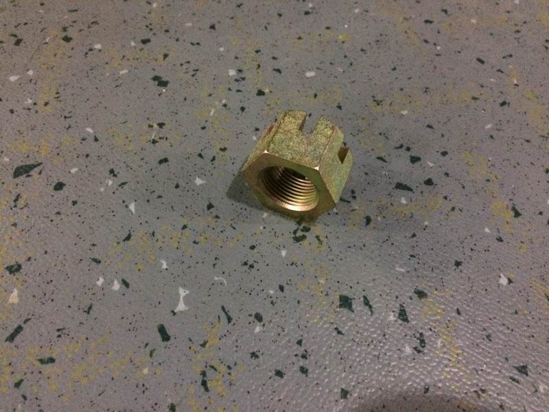 Slot nut-horizontal lever arm-1