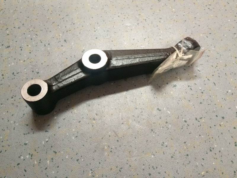 Cross-tie lever arm, left, 7.5t, 245/top