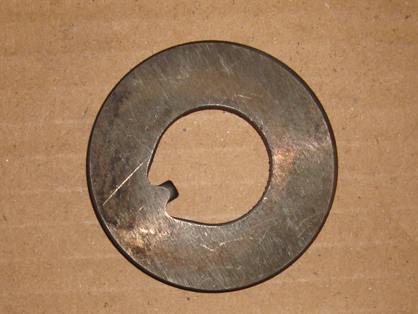 Hub locking washer