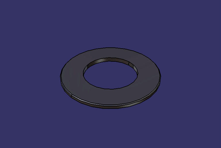 Master pin adjustment gasket (φ33*φ60*2.7)