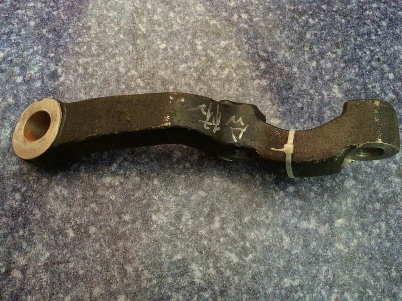 Cross-tie arm, right, 4.5t, 220/big end facing down