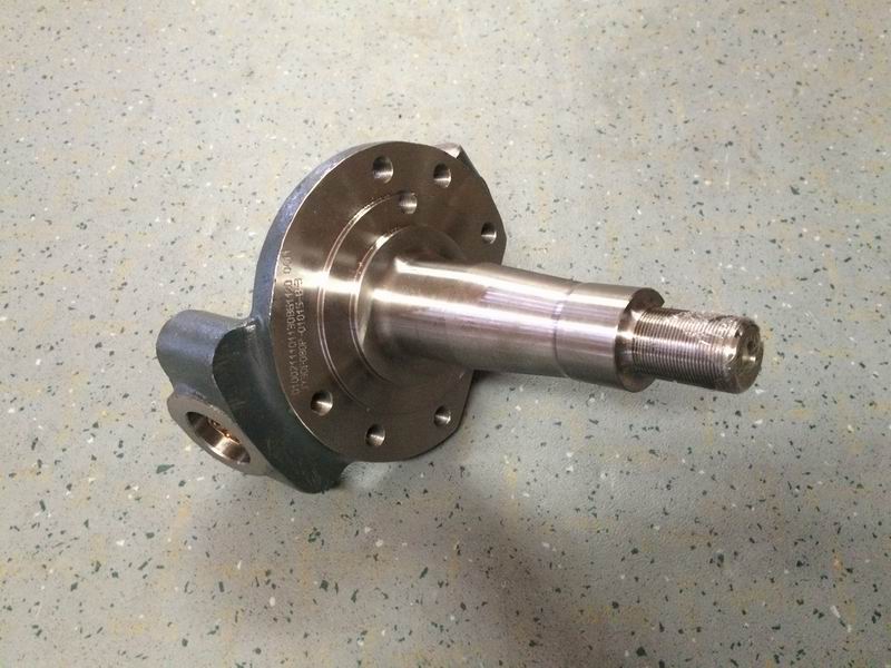 Left knuckle assembly