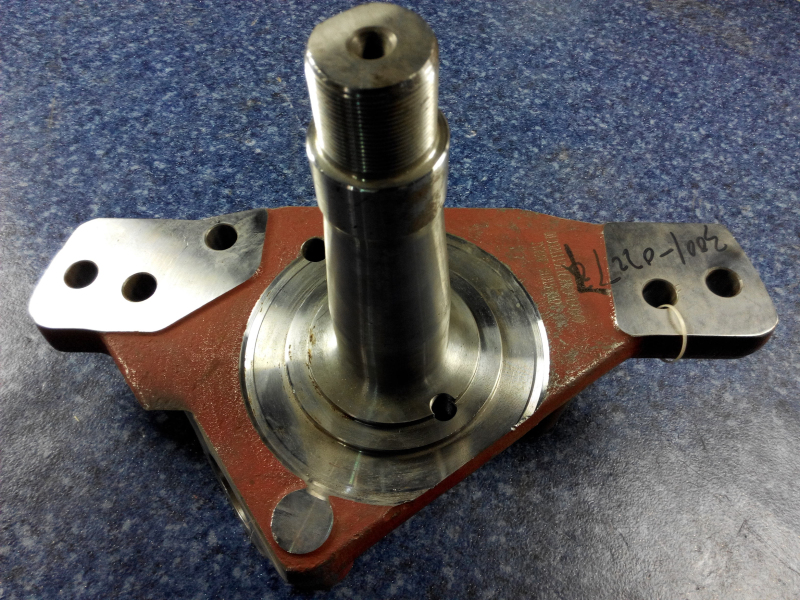 Left knuckle assembly