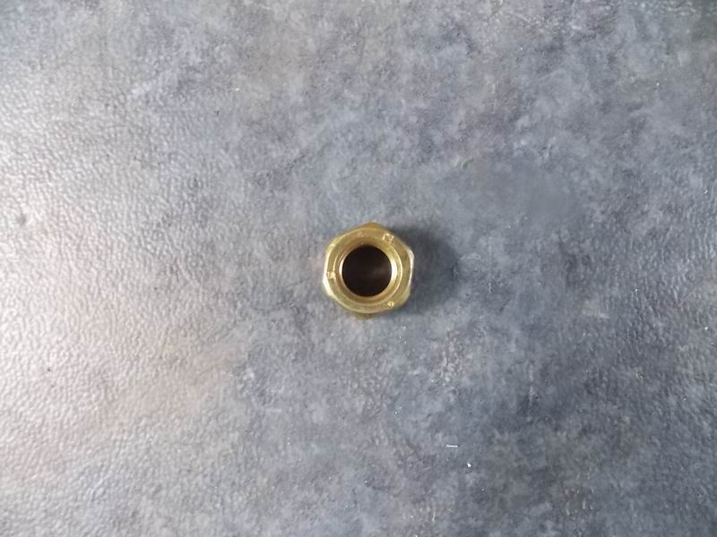 Nut and washer assembly; including 2 pieces