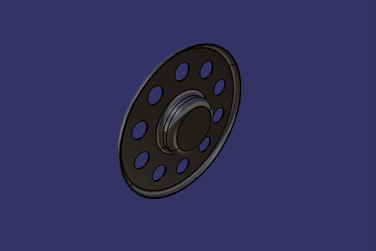 Hub end cover (15/10*Φ15*Φ96)