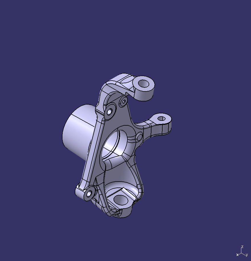 Steering joint, left, 2.2T, disc/Φ90