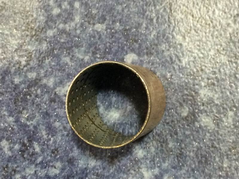 King pin bushing - upper; inner diameter 38; outer diameter 41; length 53