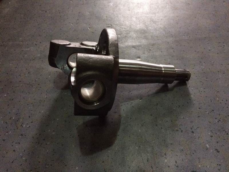 Left knuckle assembly