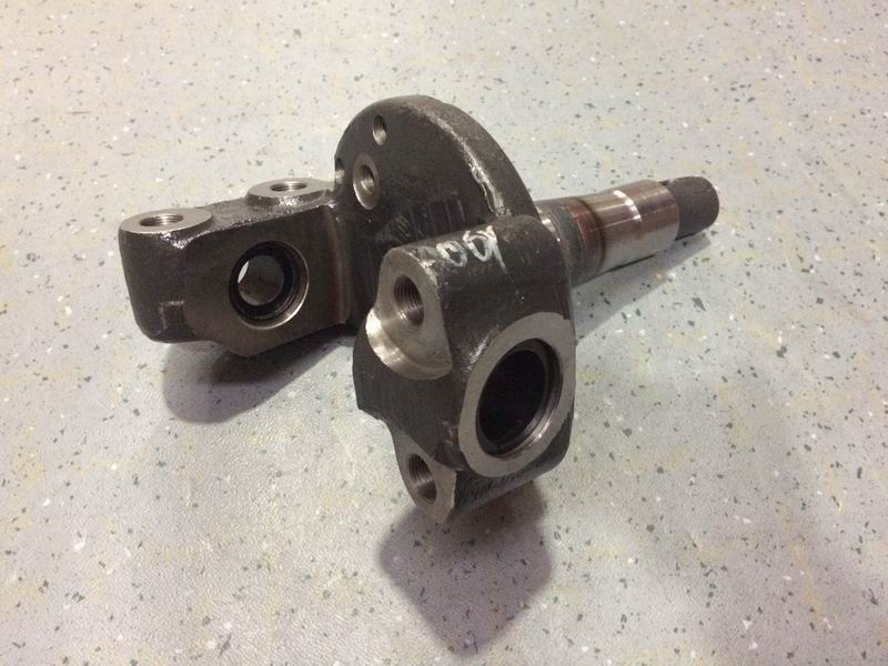 Left knuckle assembly