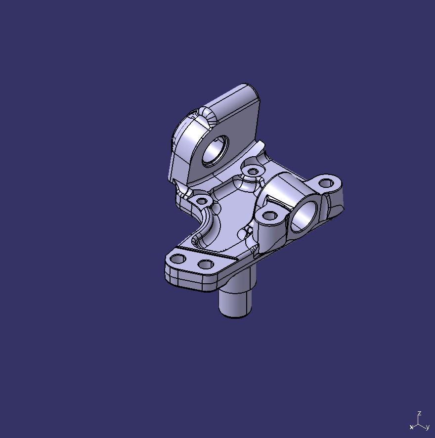 Steering joint with bushing assembly, left, 5.0T, disc/φ58/φ57.8