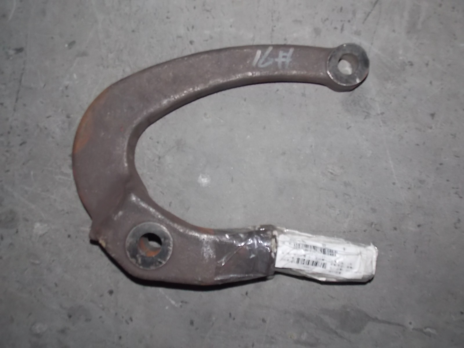 Steering joint arm-left; no key groove