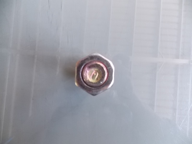 Front wheel bolt nut - left-2