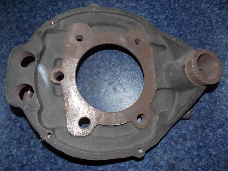 Front left brake base plate assembly-1