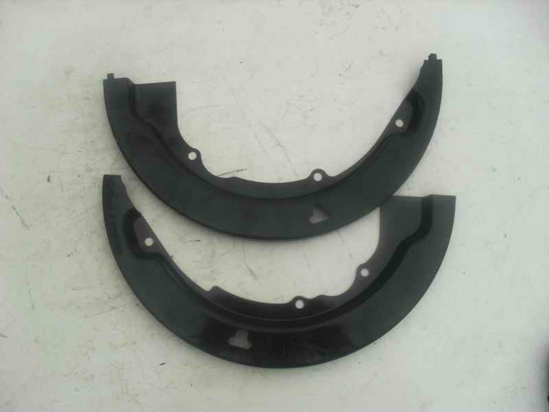 Brake dust cover; contains two upper and lower pieces