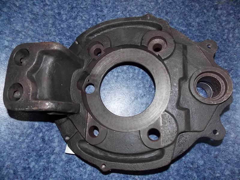 Front brake base plate (right); consume inventory-1