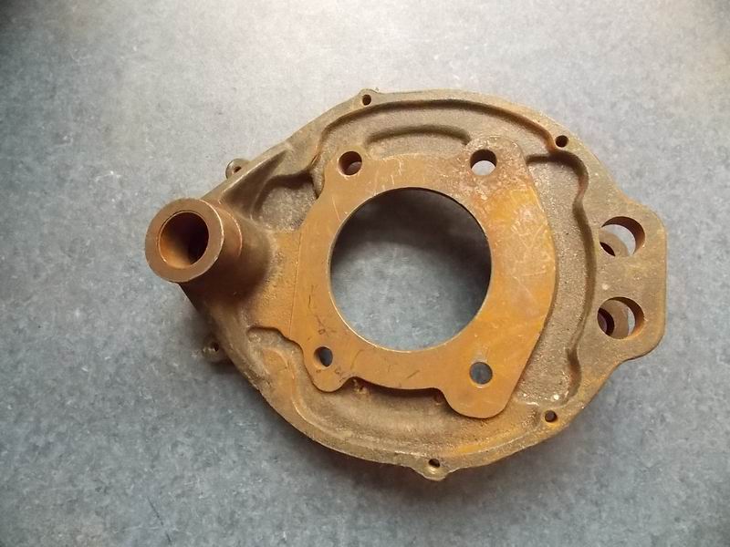 Front left brake base plate assembly-1