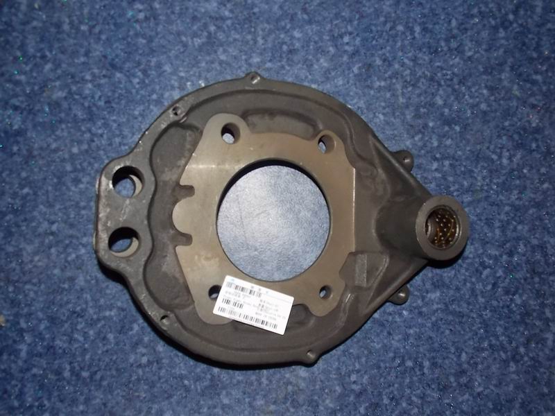 Front right brake base plate assembly