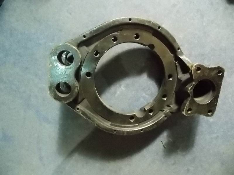 Front brake bottom plate-left-1