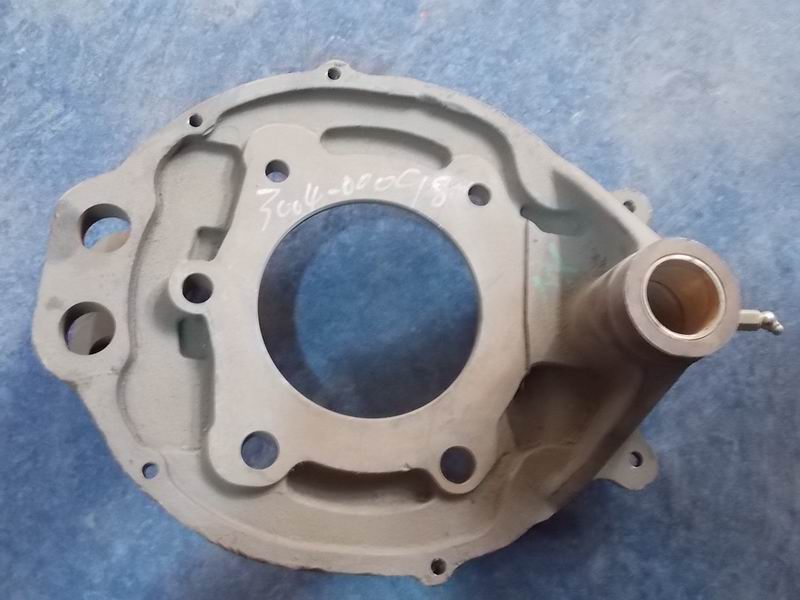 Front left brake base plate assembly