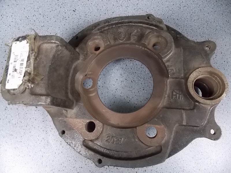 Front brake bottom plate-left