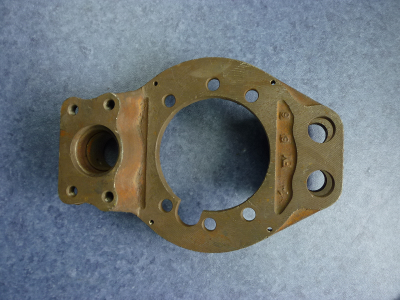 Front brake base plate-right-2