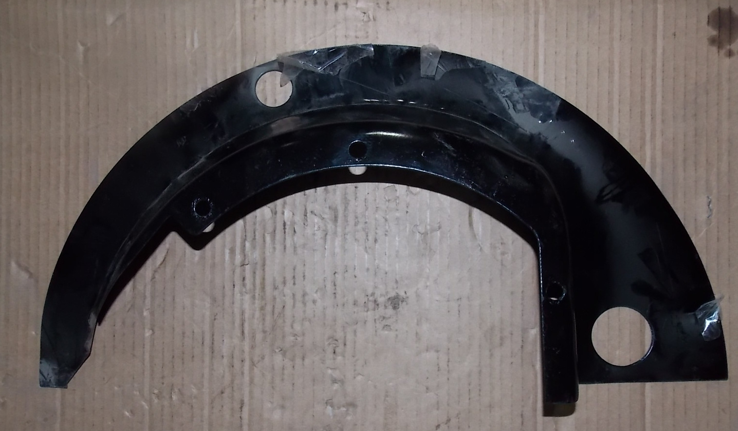 Brake dust cover; contains two upper and lower pieces