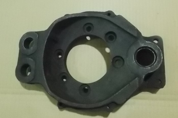 Front brake bottom plate-left