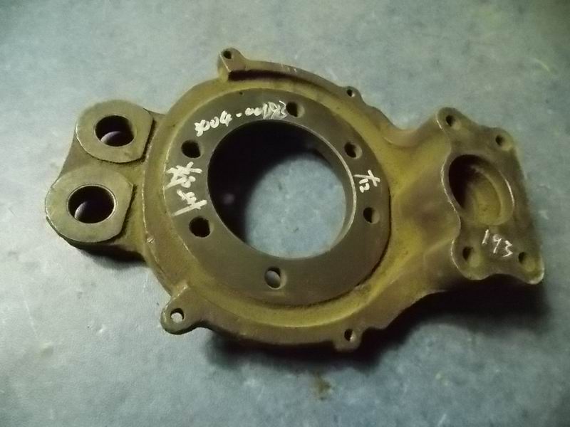 Front brake base plate-right