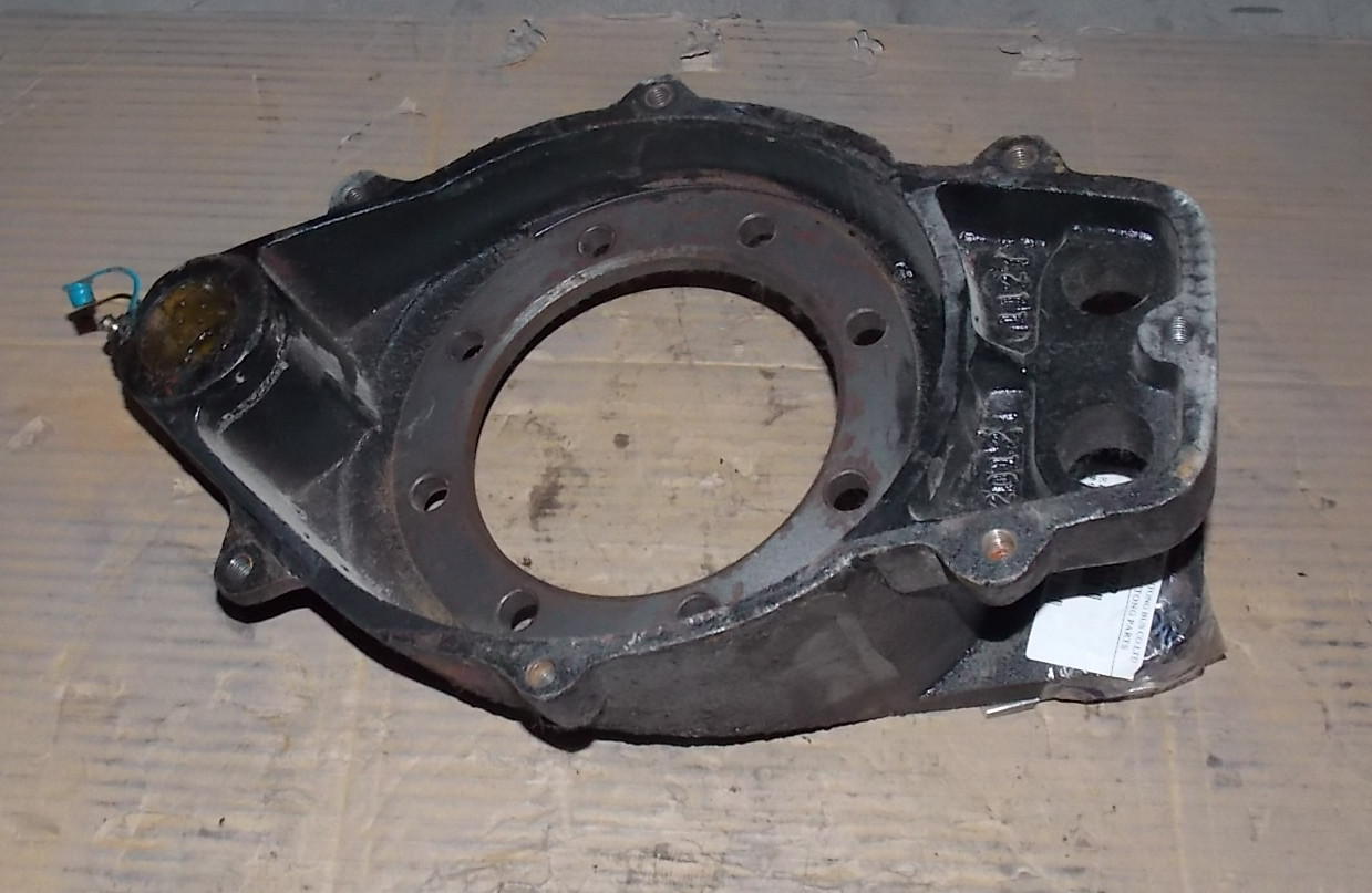 Rear brake base plate assembly