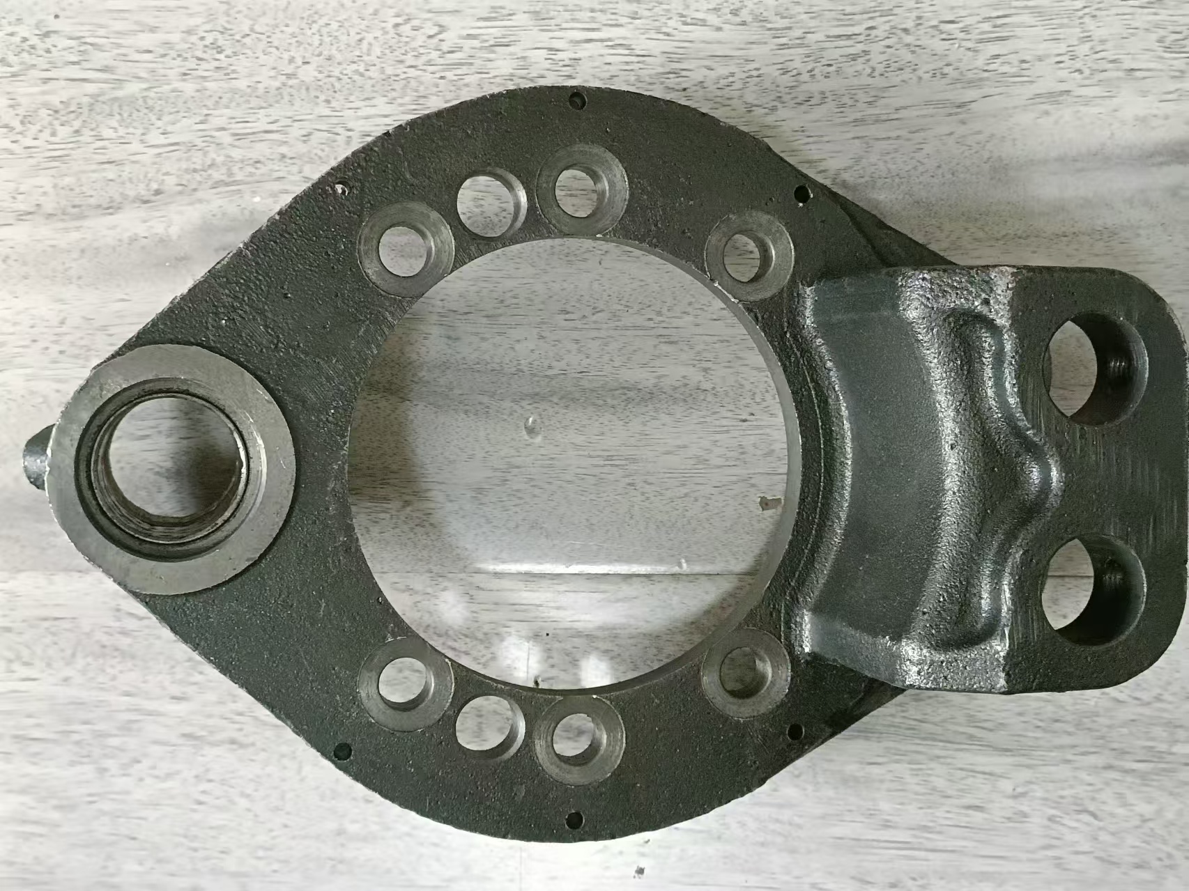 Опорная пластина заднего тормоза в сборе