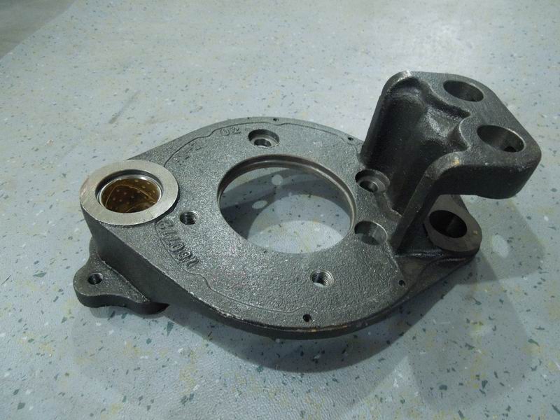 Front right brake base plate assembly
