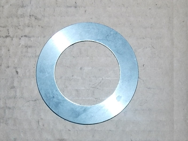 Adjust the washer; 1.5mm