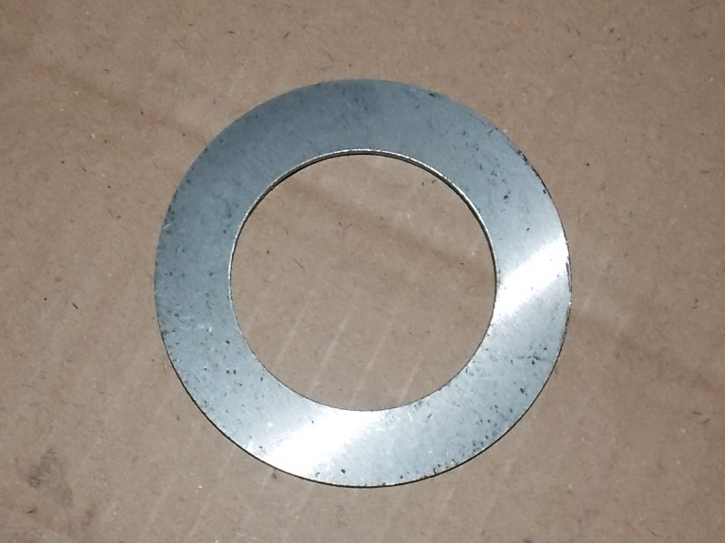 Adjust the washer; 1.3mm