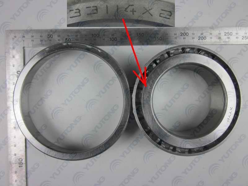 External bearing of wheel hub