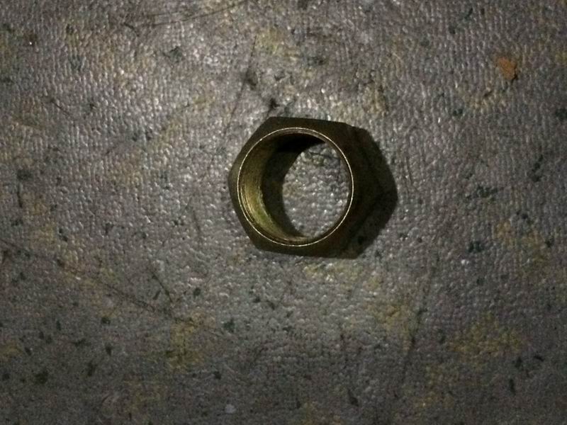 Rear wheel bolt nut Left