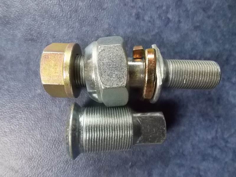 Left rear wheel bolt nut; RB46
