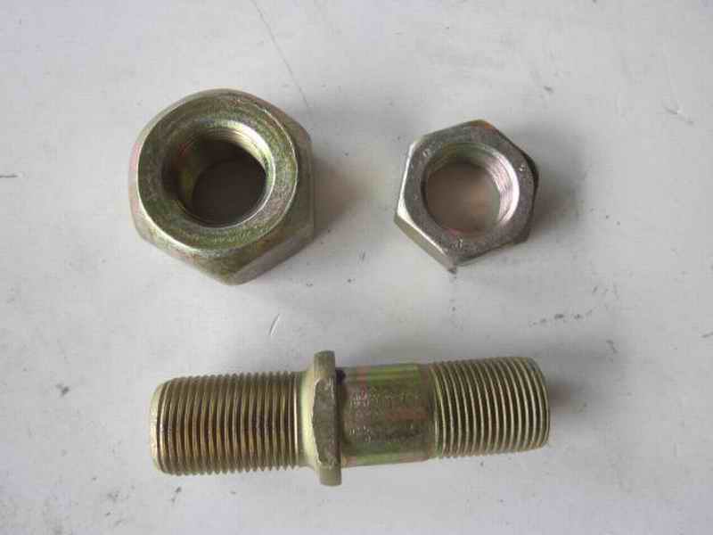 Front wheel bolt nut - left