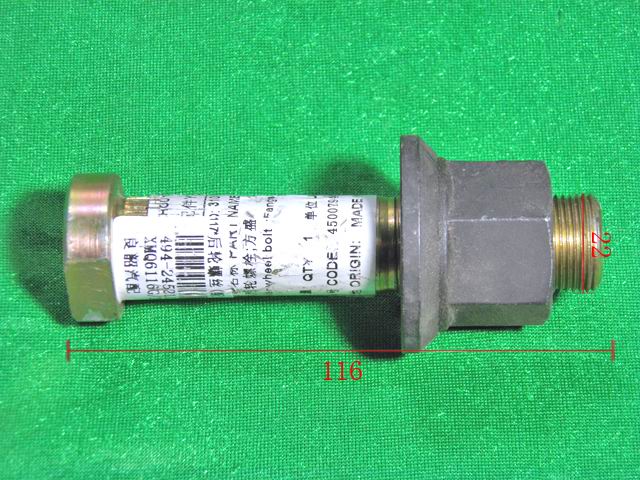 Wheel bolts and nut assembly-3