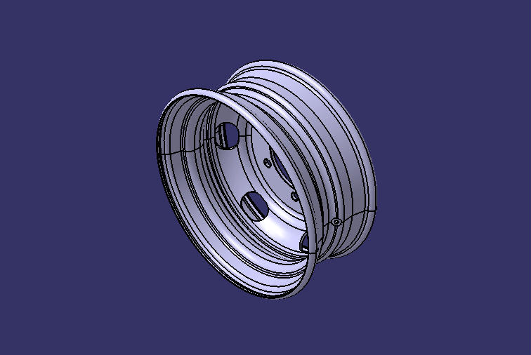 Wheels, steel, 6.00×17.5