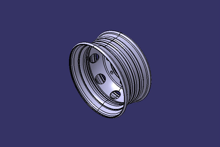 Колеса стальные, 7. 50 × 19 .5