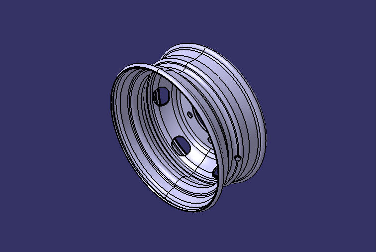 Wheels, steel, 6.00×17.5