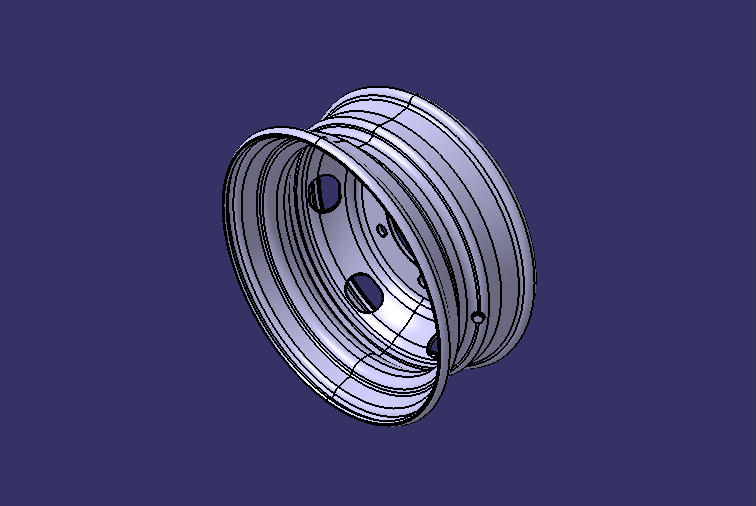 Wheels, steel, 6.00×17.5