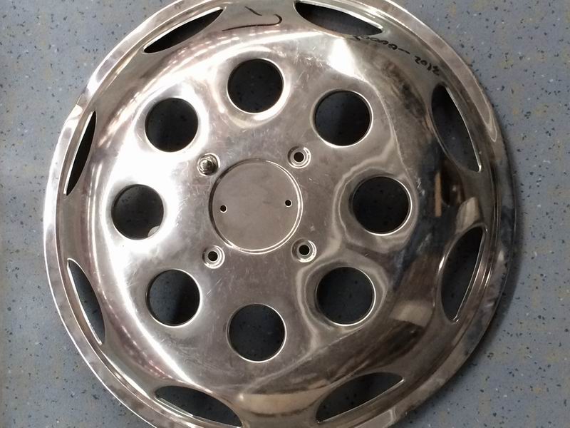 Полная пара колесных колпаков из нержавеющей стали 6790H радиальная шина (включая стойку)