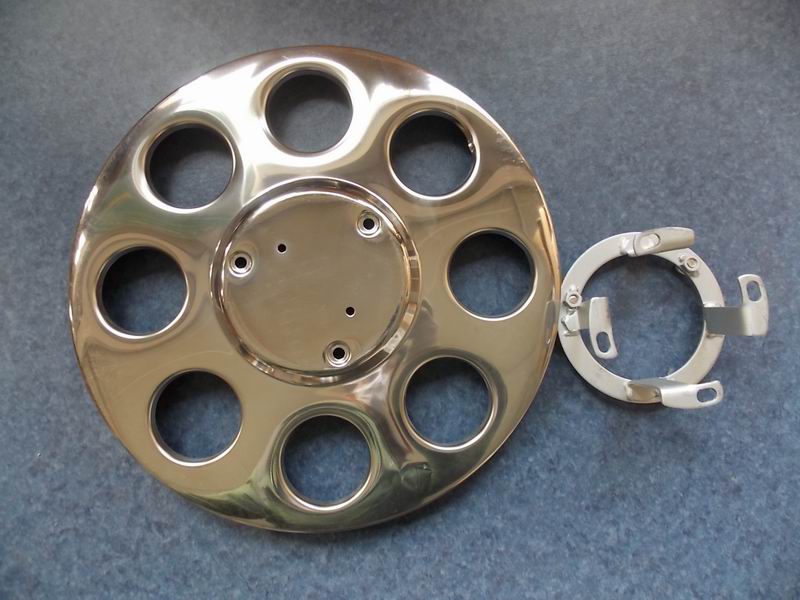D Eight-hole stainless steel wheel cover 6113HW-1